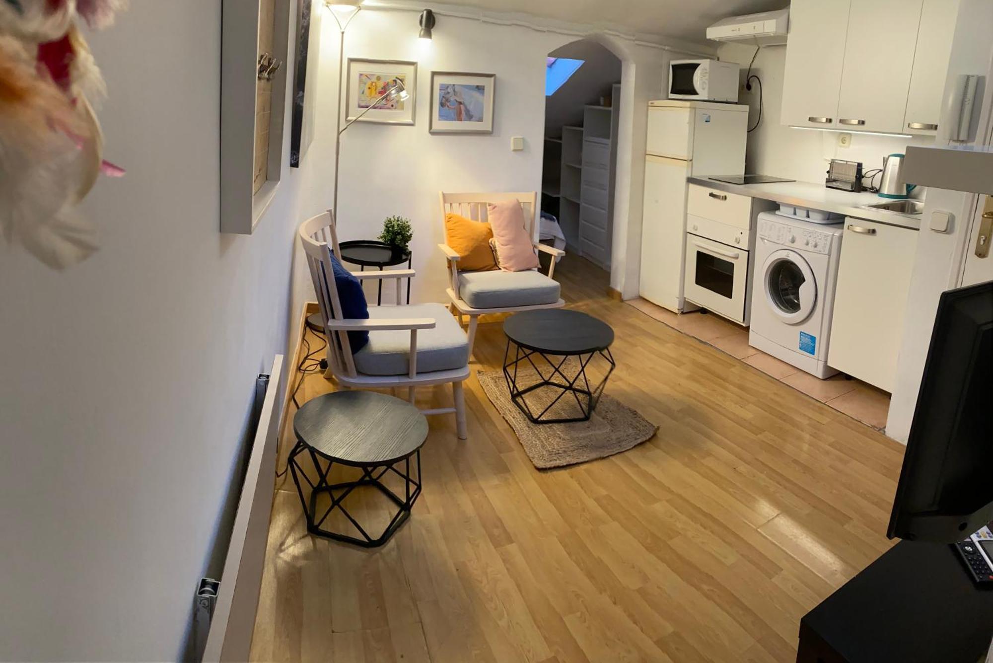 San Bernabe, Apartamento Para 2 En Las Vistillas Junto A Metro Puerta De Toledo Madrid Exteriör bild